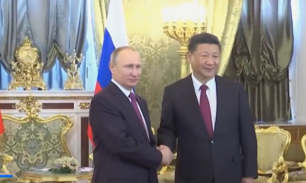 Πούτιν και Σι αντάλλαξαν φιλοφρονήσεις και ευχές