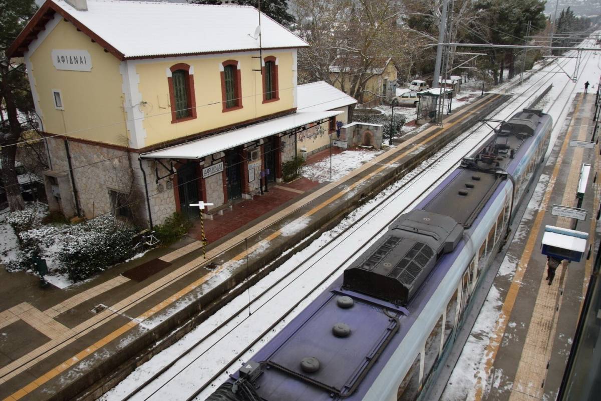 ΤΡΑΙΝΟΣΕ: Αποζημιώσεις 1.000 ευρώ για τη διακοπή των δρομολογίων 24-25/1