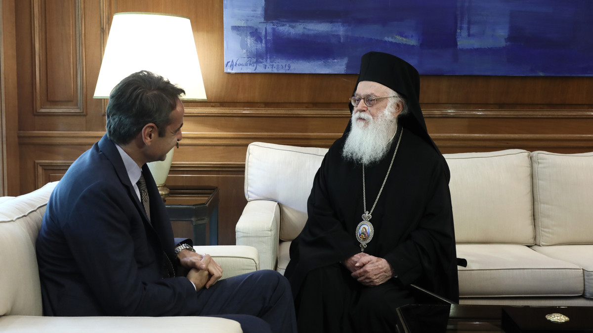 Μητσοτάκης για Αναστάσιο: Θα εκπέμπει πάντα μηνύματα ζωής και ειρήνης