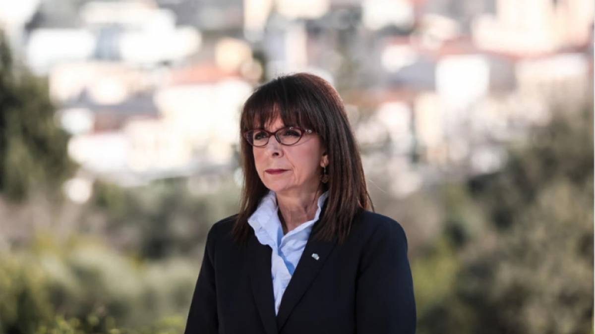 Σακελλαροπούλου:Η σημερινή γιορτή αποκτά ιδιαίτερο βάρος λόγω πυρκαγιών και πανδημίας