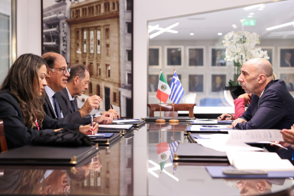 Μπρατάκος: Το ΕΒΕΑ στηρίζει τη διεύρυνση των ελληνομεξικανικών επιχειρηματικών δεσμών