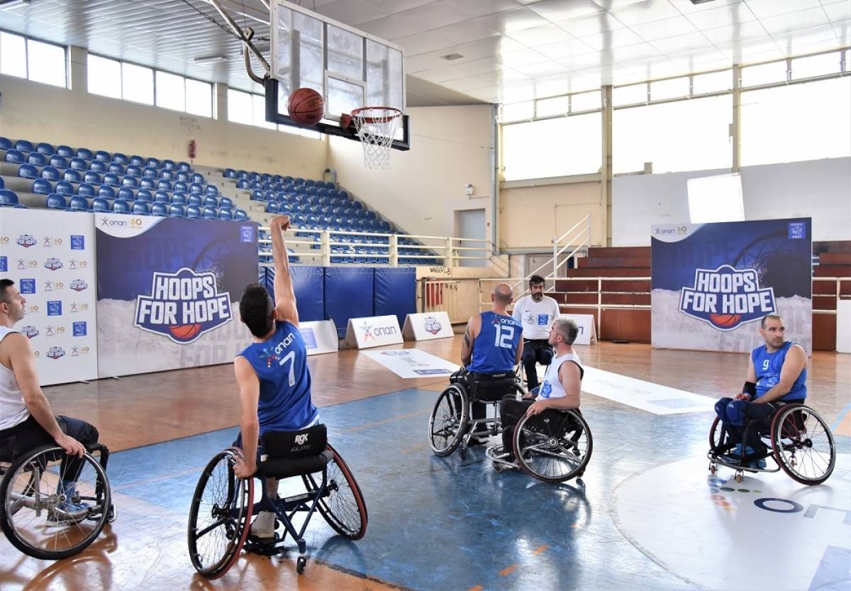 Ηοοps for Hope: Καλάθια για καλό σκοπό από ΟΠΑΠ-ΟΣΕΚΑ