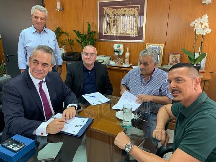 Μνημόνιο συνεργασίας ΕΒΕΑ, Δήμου Αγίας Βαρβάρας και Παν/μίου Δ.Αττικής