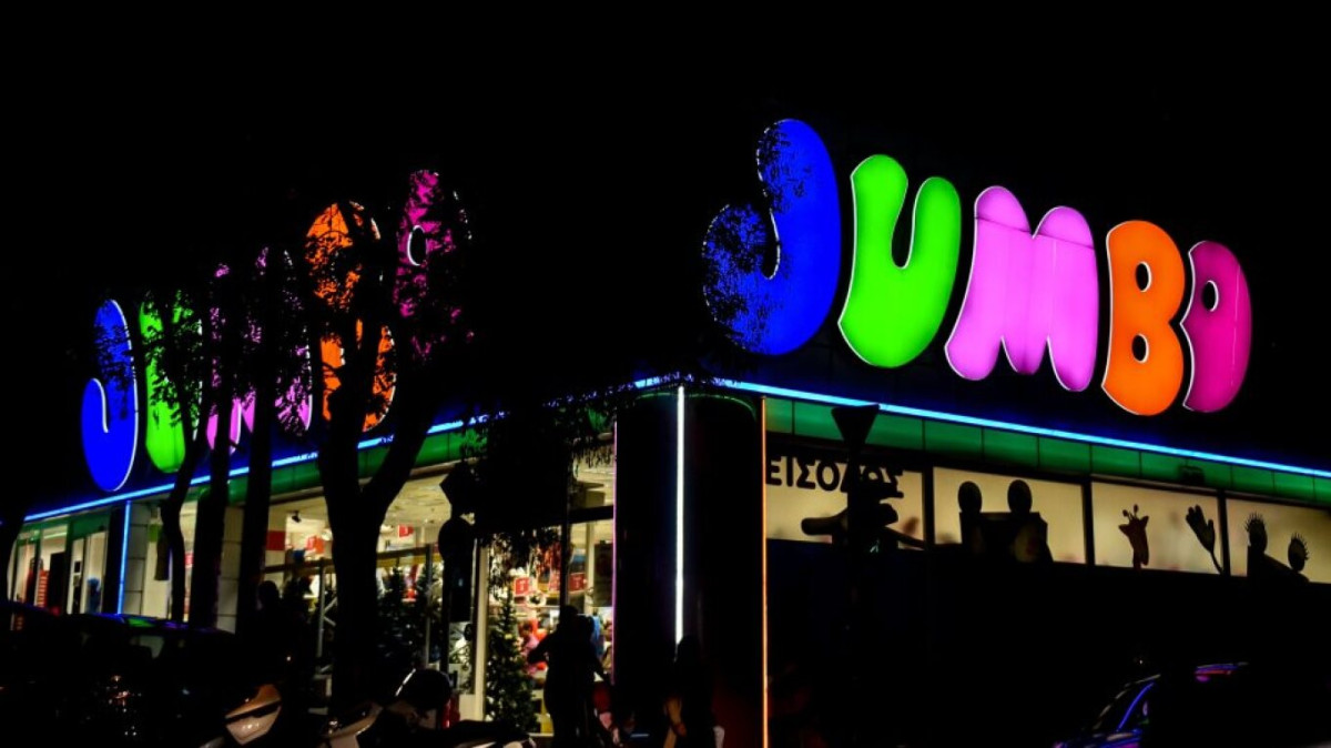Jumbo: Αύξηση πωλήσεων κατά 4% το πρώτο τετράμηνο