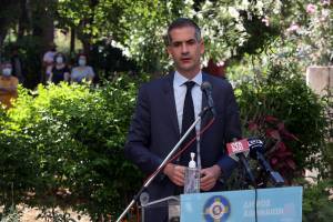 Το κλειδί της πόλης των Τιράνων έλαβε ο Κώστας Μπακογιάννης