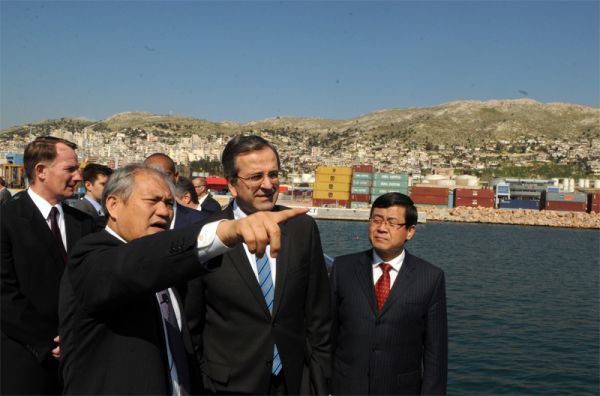 Στο δρόμο του μεταξιού ο Αντώνης Σαμαράς με διαβατήριο τη συνεργασία COSCO – ΟΛΠ