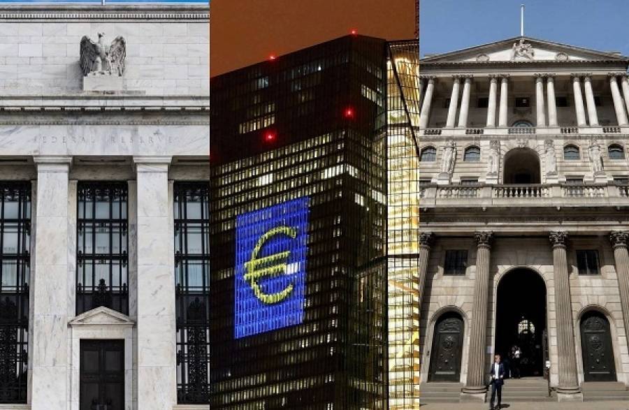 Ενέσεις ρευστότητας 1,2 τρισ. δολαρίων ετοιμάζουν οι κεντρικές τράπεζες