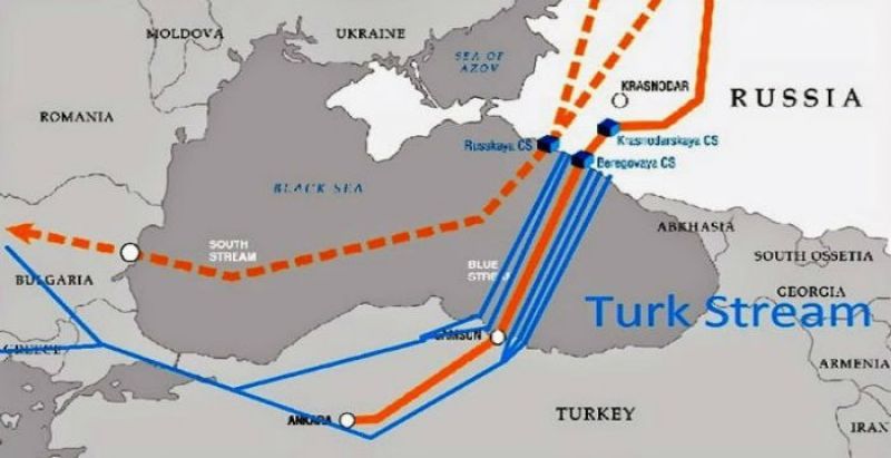 Turkstream: Οι Ρώσοι αναστέλλουν τις εργασίες στον αγωγό αερίου