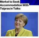 Bloomberg: Η Μέρκελ επιδιώκει συμβιβασμό με τον Τσίπρα