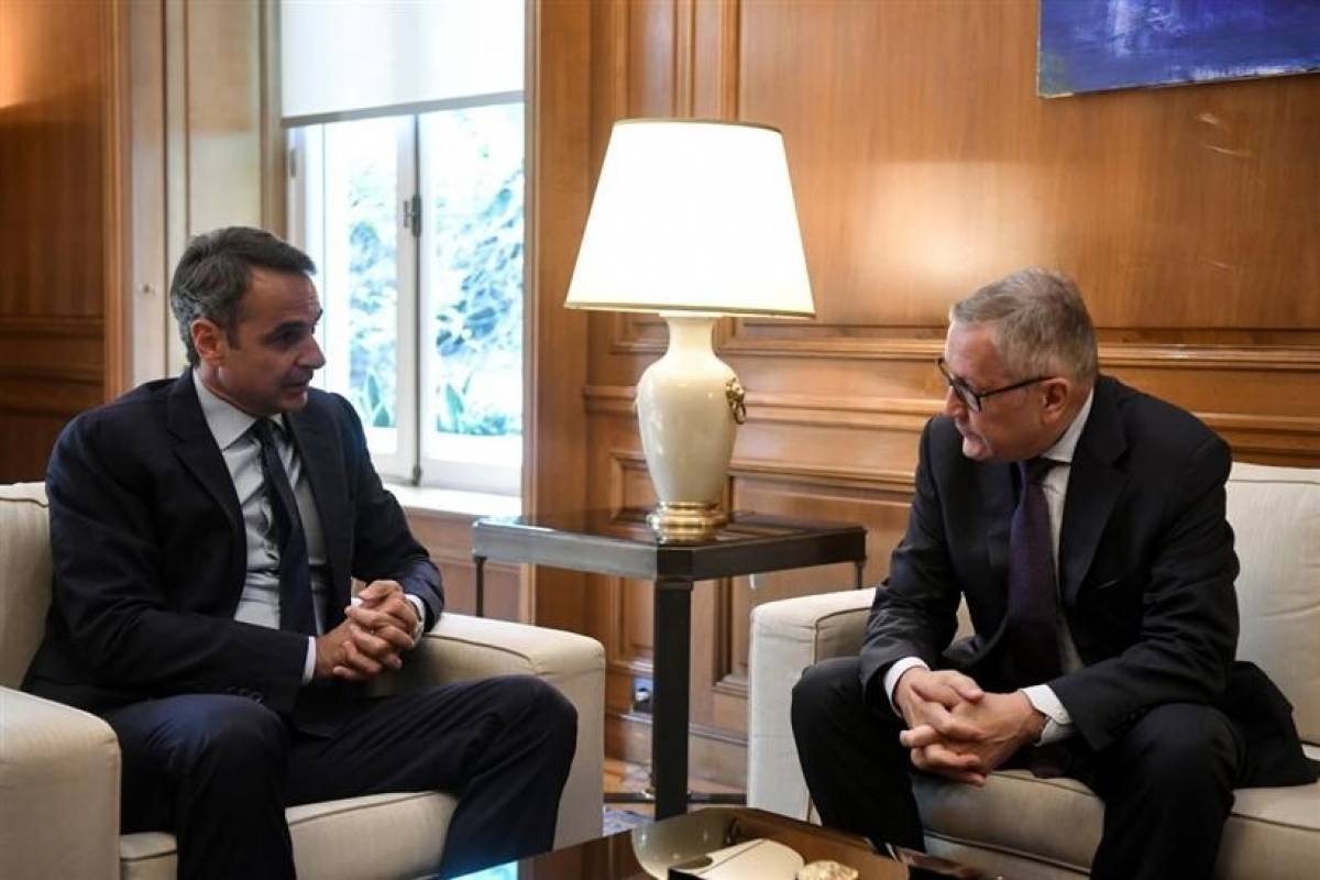 Οι προοπτικές της ελληνικής οικονομίας στη συνάντηση Μητσοτάκη - Ρέγκλινγκ
