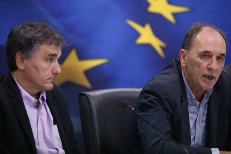 Διαπραγμάτευση: Σε εξέλιξη η συνάντηση Τσακαλώτου-Σταθάκη με τους θεσμούς