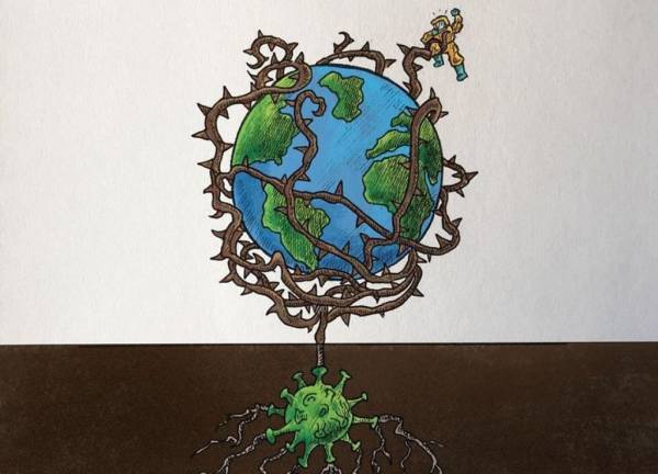 Όλα όσα ζούμε στην πανδημία, μέσα από 15 illustrations