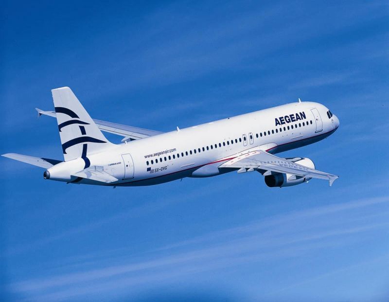Aegean: Αύξηση 8% στην επιβατική κίνηση το δίμηνο Απριλίου-Μαΐου