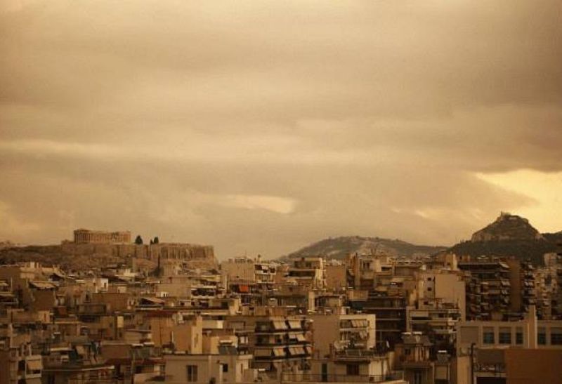 Ζέστη και αφρικανική σκόνη-Στους 28 βαθμούς η θερμοκρασία