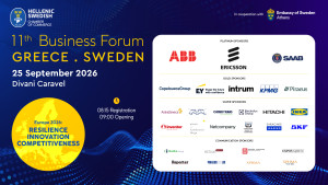 Το 11th Business Forum Greece-Sweden στις 24/9 στο Divani Caravel: Ομιλητές, Συντονιστές και Πρόγραμμα