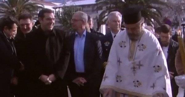 Tα Θεοφάνεια του Τσίπρα στη Σαμοθράκη (video)