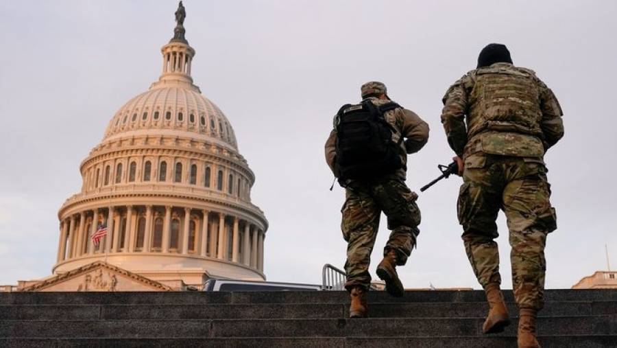 ΗΠΑ: «Στρατιωτικός νόμος» για την ορκωμοσία Μπάιντεν