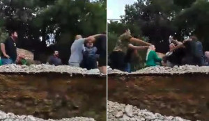 Ο Μπέος επιτέθηκε σε πλημμυροπαθή που τον έβρισε- Τι απαντά
