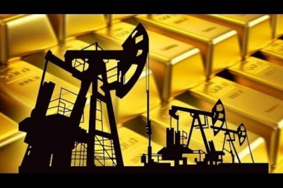 Οριακά κέρδη για χρυσό και πετρέλαιο