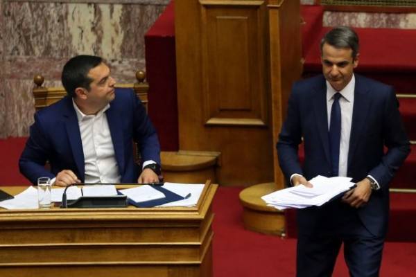 Τετ-α-τετ μέσω βιντεοκλήσης για Μητσοτάκη και Τσίπρα τη Δευτέρα