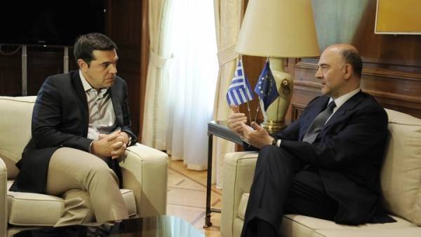 Το μεσημέρι της Τρίτης η συνάντηση Τσίπρα - Μοσκοβισί