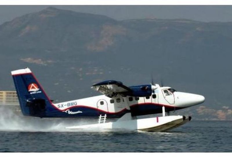 "Ποδαρικό" στην Κέρκυρα κάνει το πρώτο υδατοδρόμιο