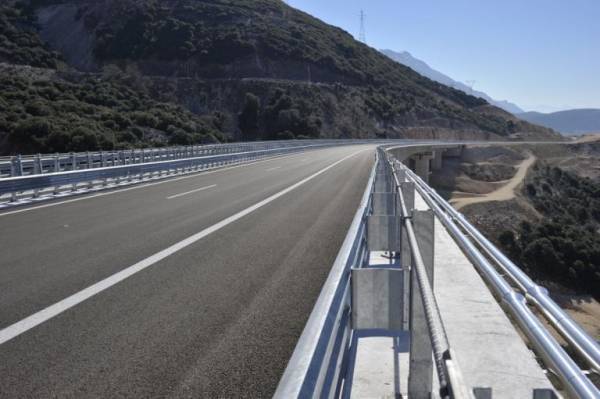 Ιόνια Οδός: Εκ περιτροπής διακοπή κυκλοφορίας στις σήραγγες