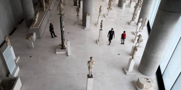 Μειώθηκαν κατά 80,5% οι επισκέπτες στα μουσεία τον Οκτώβριο