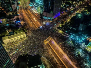 Μεγάλη αντικυβερνητική διαδήλωση στο Ισραήλ (video)