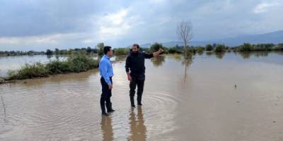 Θεσσαλία: Επίσκεψη κλιμακίων και καταγραφή ζημιών στις πλημμυρισμένες περιοχές