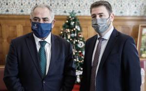 Κ.Ε.Ε.Ε.: Με τον Νίκο Ανδρουλάκη συναντήθηκε ο Γιάννης Χατζηθεοδοσίου