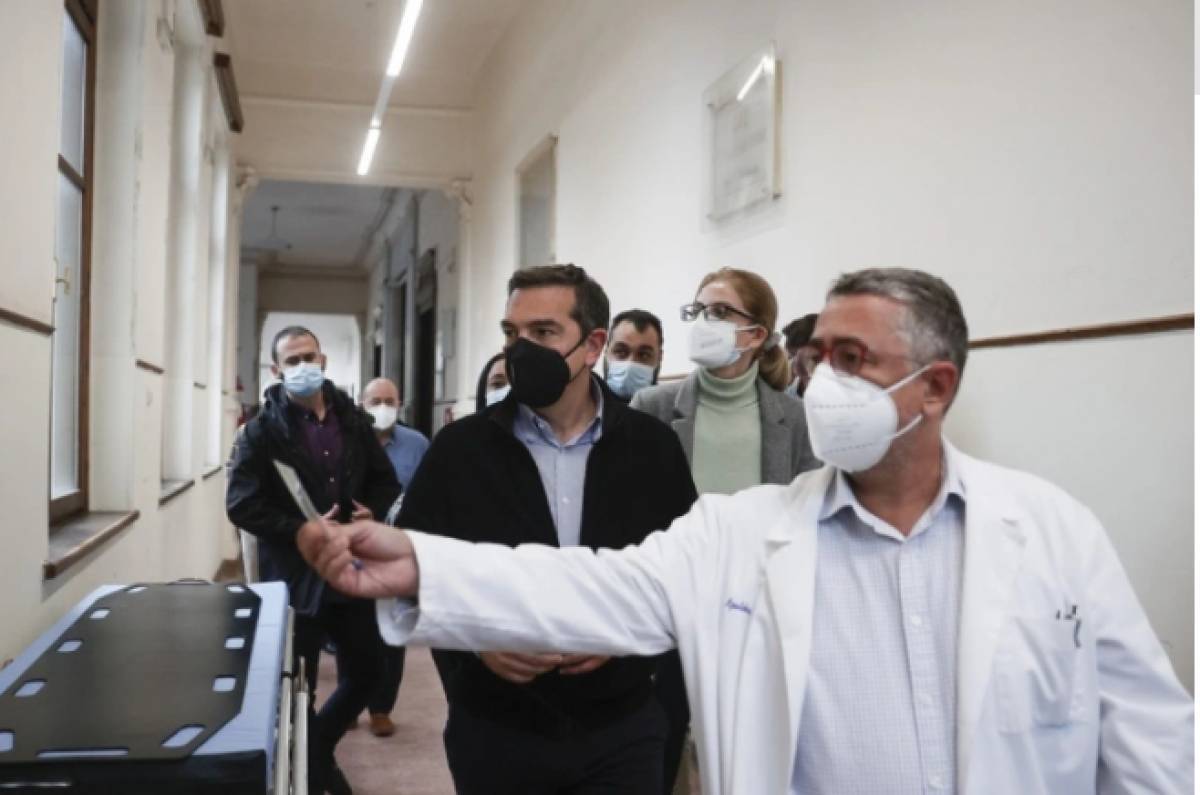 Σύγκρουση Τσίπρα- Πλεύρη, με φόντο τις ΜΕΘ