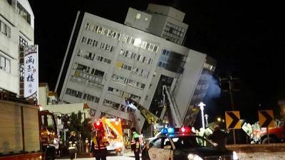 Ισχυρός σεισμός 6,2 Ρίχτερ ταρακούνησε την Ταϊβάν