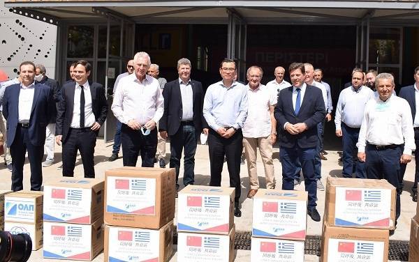 ΟΛΠ: Δωρεά υγειονομικού υλικού σε Δήμους του Δυτικού Τομέα Αθηνών