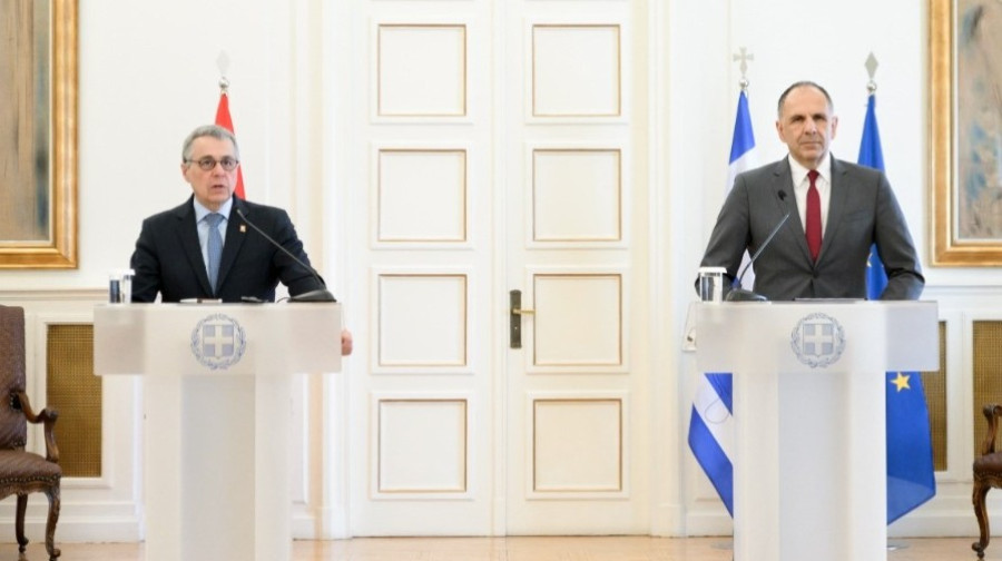 Γεραπετρίτης σε Ελβετό ΥΠΕΞ: Εκτιμούμε τη στάση της Γενεύης στο Διεθνές Δίκαιο