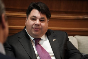 Συνάντηση Πλεύρη - Γκάγκα με τον νέο Αμερικανό πρέσβη