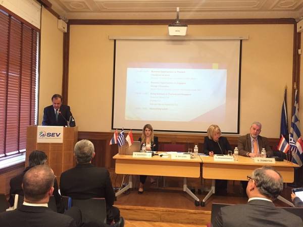 ΣΕΒ: Αναζήτηση επενδύσεων σε Ταϊλάνδη και Σιγκαπούρη