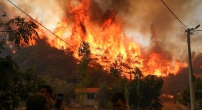 Copernicus: «Ακραίος Κίνδυνος» πυρκαγιάς στην Ελλάδα σήμερα (25/7)