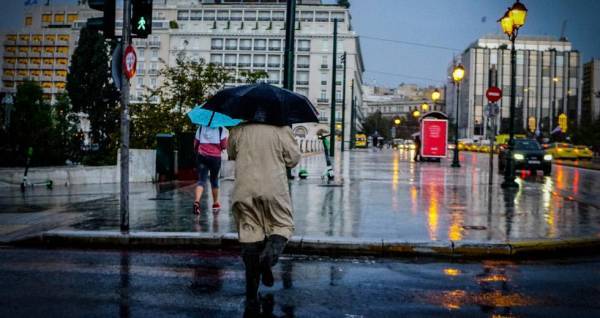 Έκτακτο δελτίο από την ΕΜΥ: Έρχονται καταιγίδες και θυελλώδεις άνεμοι