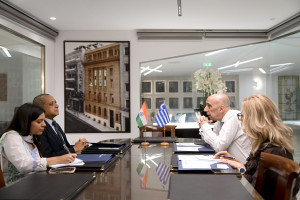 Μπρατάκος: Στρατηγική επιλογή η ενίσχυση των οικονομικών και επιχειρηματικών σχέσεων Ελλάδας – Ινδίας