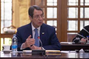 Αυστηρό μήνυμα Αναστασιάδη, με... φόντο τα Βαρώσια
