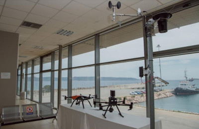 5D-Aerosafe: Επίδειξη εφαρμογής εποπτείας ασφάλειας υδατοδρομίων με χρήση drone