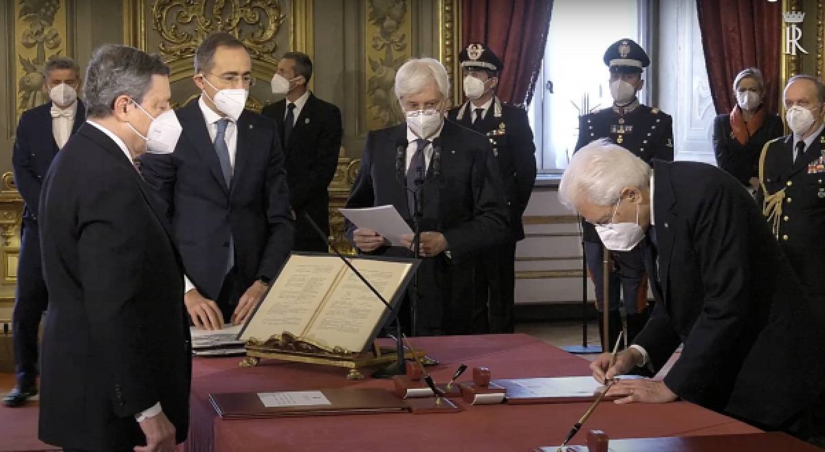 Ιταλία: Ορκίστηκε η 23άδα της νέας κυβέρνησης Ντράγκι