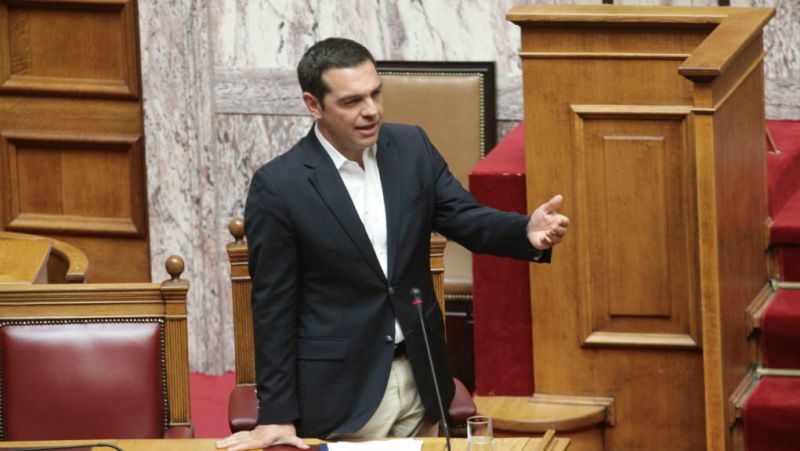 Ο Τσίπρας... καλωσόρισε τη Μεγαλοοικονόμου: Πάμε καλά και αυξανόμαστε