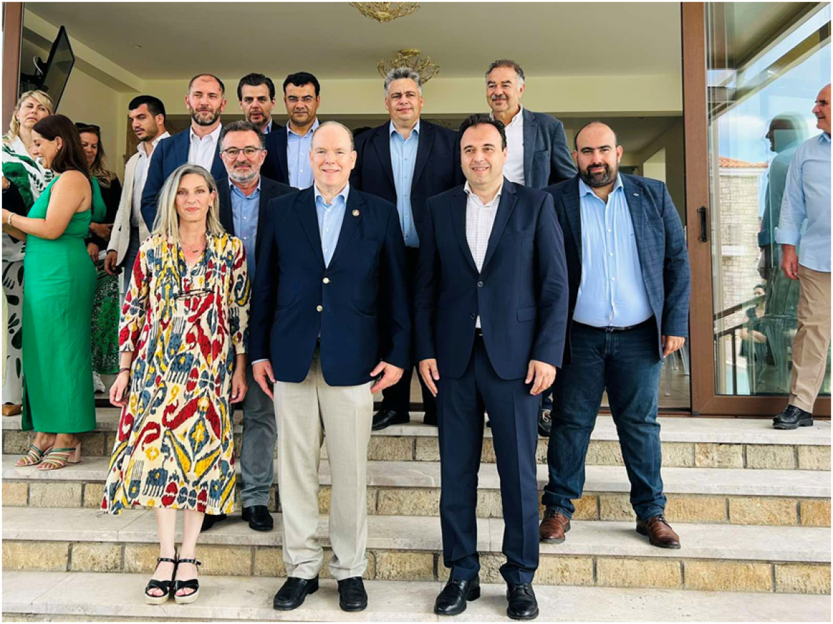 Ο Πρίγκιπας Αλβέρτος επισκέφθηκε την Ελαφόνησο