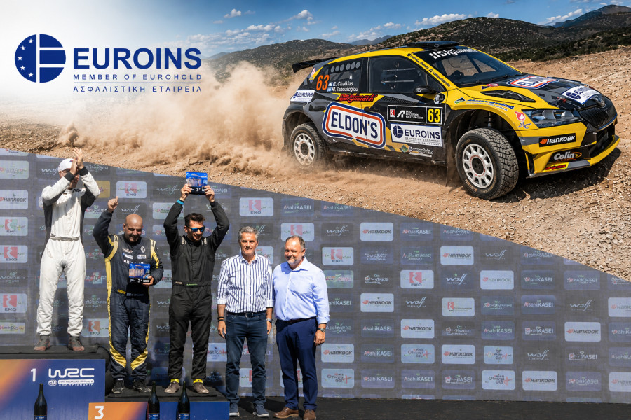 Euroins Ελλάδος: Υπερήφανος Υποστηρικτής της Halkias Racing Team στο EKO Ράλλυ Ακρόπολις 2026