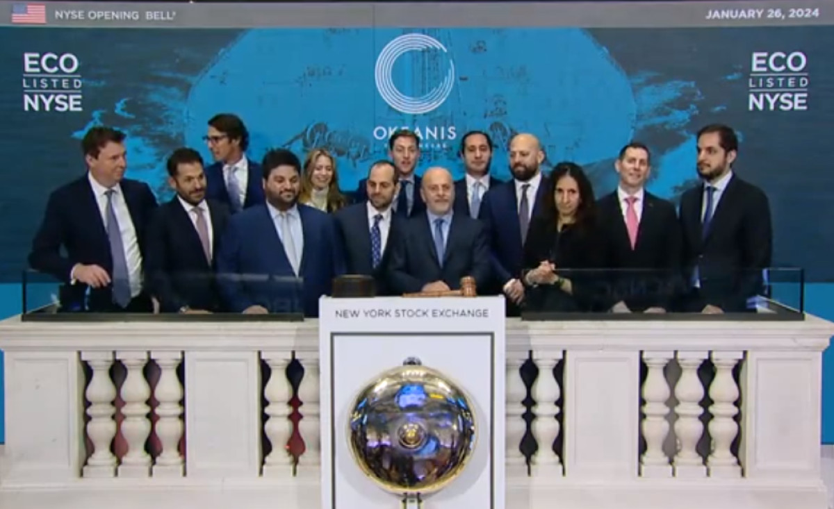 Η Okeanis Eco Tankers χτύπησε το καμπανάκι στη Wall Street