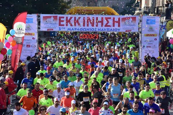 Amstel Free: Δρόσισε τον 3ο Μαραθώνιο του Ναυπλίου