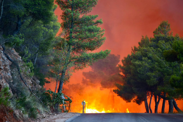 Ανεξέλεγκτα τα πύρινα μέτωπα σε Πόρτο Γερμενό και Δωρίδα - Απανωτά μηνύματα από 112 και συνεχείς εκκενώσεις