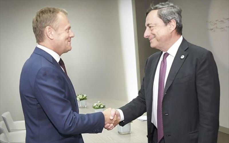 Σύνοδος Κορυφής: Συναντιούνται Ντράγκι – Τουσκ